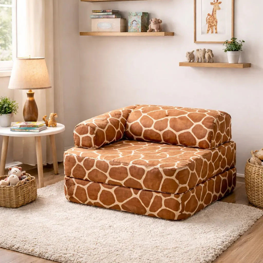 Lasten nojatuoli – modulaarinen Giraffe eläinkuosi