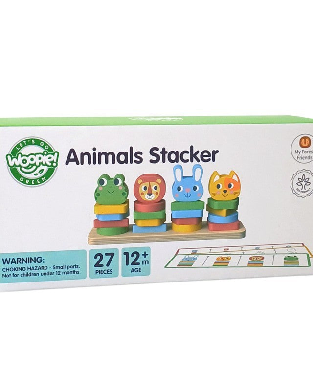 Montessori Puzzle Pyramid With Animals