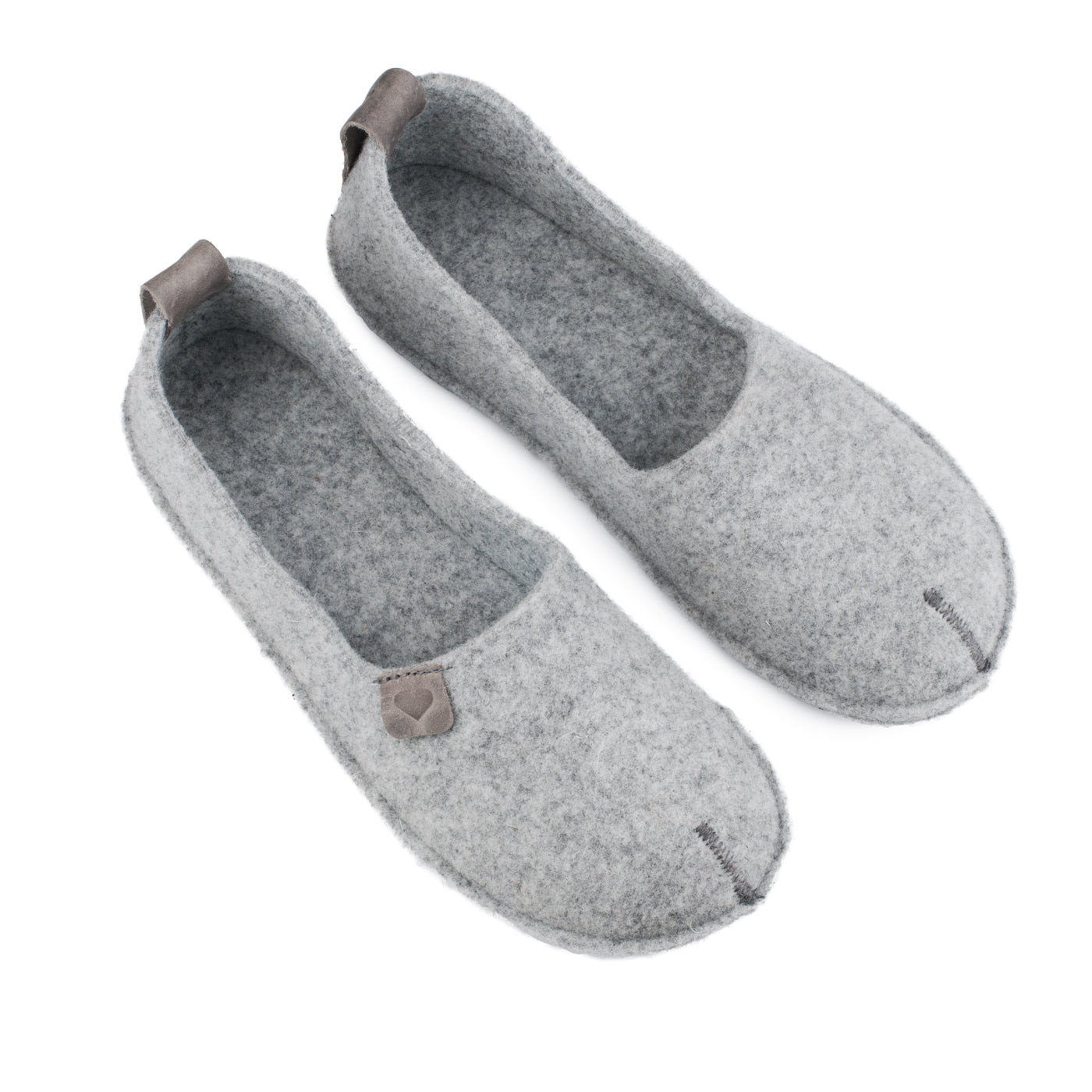 Toku Luonnonhuopatossut – käsintehdyt Huopatossut, Grey