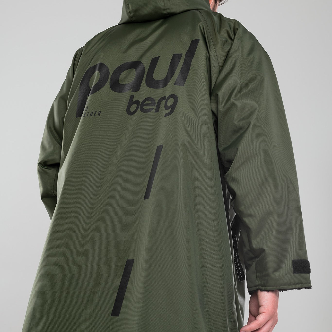 Paul Nordic Changing Robe - Olive Green