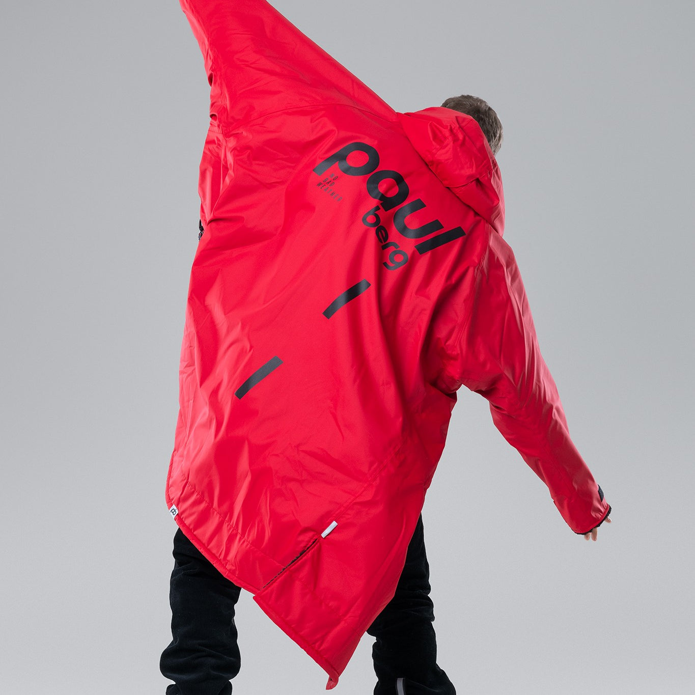 Paul Nordic Changing Robe - Red