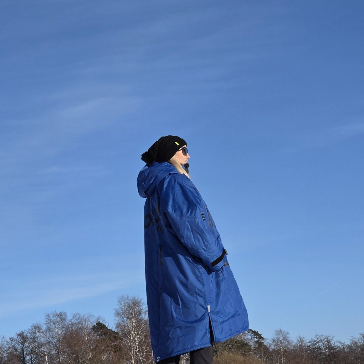 Paul Nordic Changing Robe - Royal Blue
