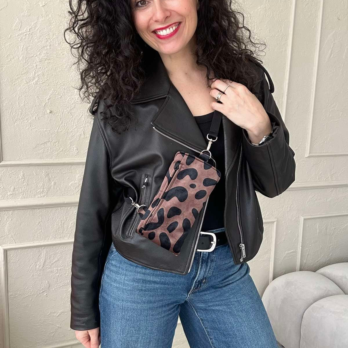Phone Bag - Classic Leopard