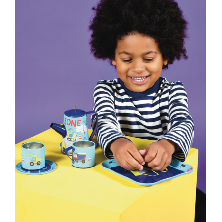Tea and Cooking Set for Kids - Construction