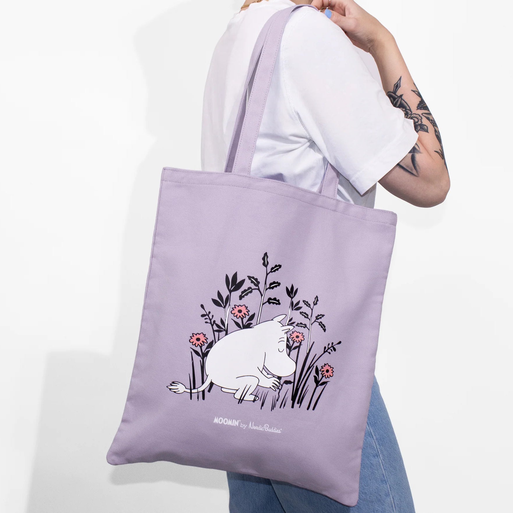 Moomintroll Tote Bag - Purple