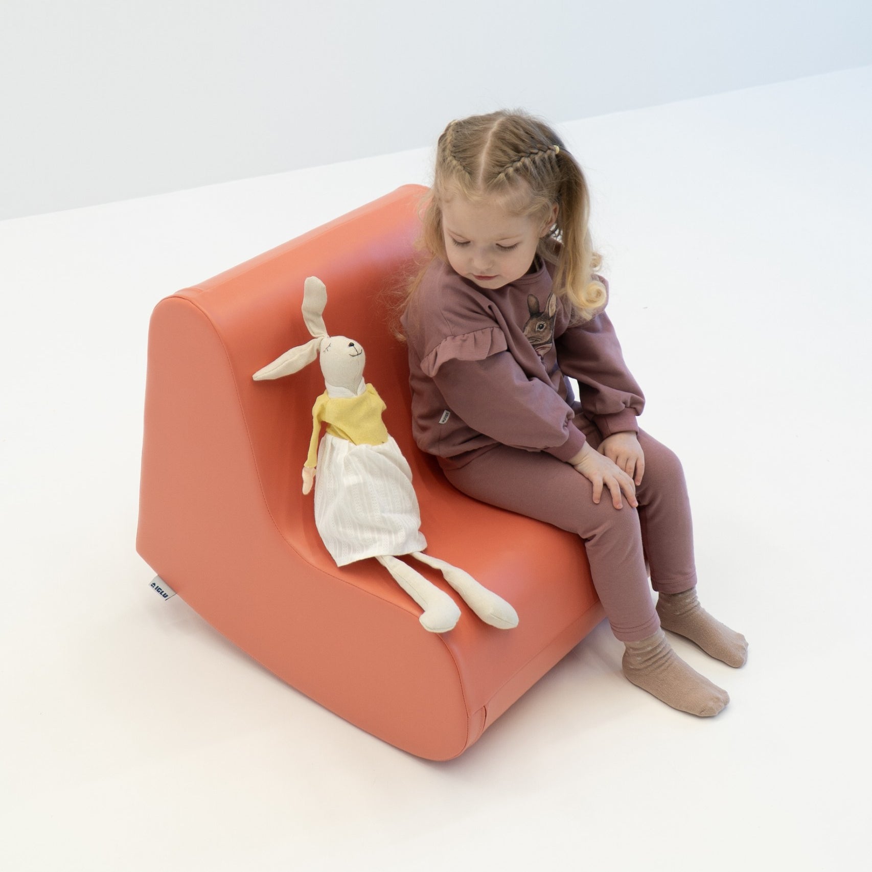Rocking Chair - Salmon