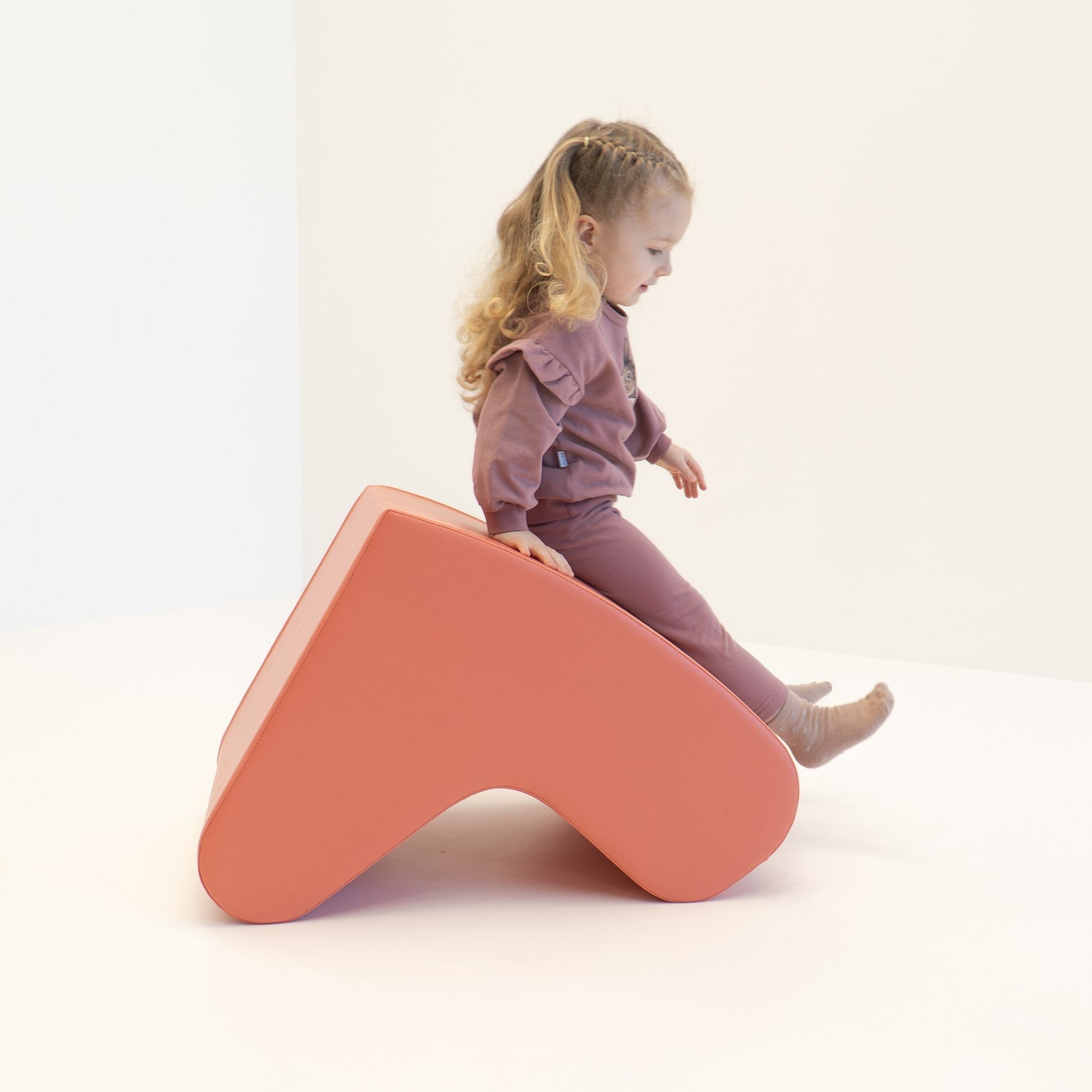 Rocking Chair - Salmon