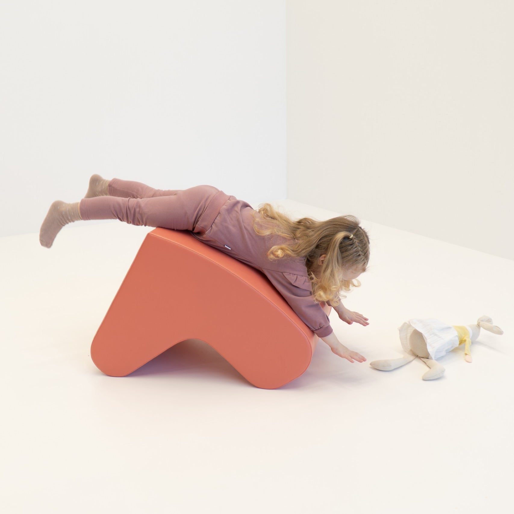 Rocking Chair - Salmon