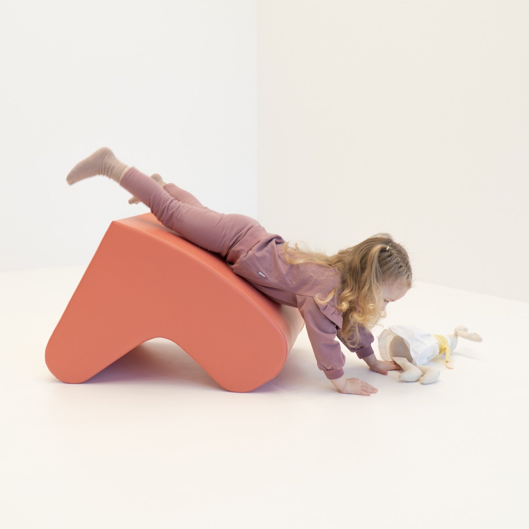 Rocking Chair - Salmon