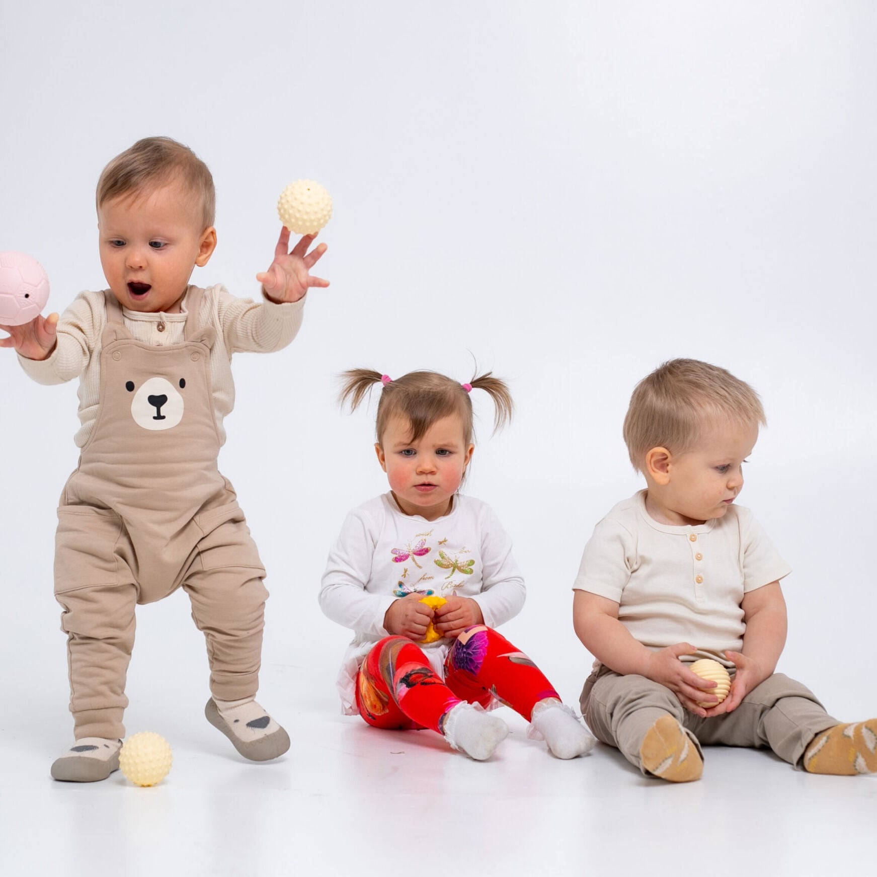 Sensory Balls Set 7 pcs for Babies