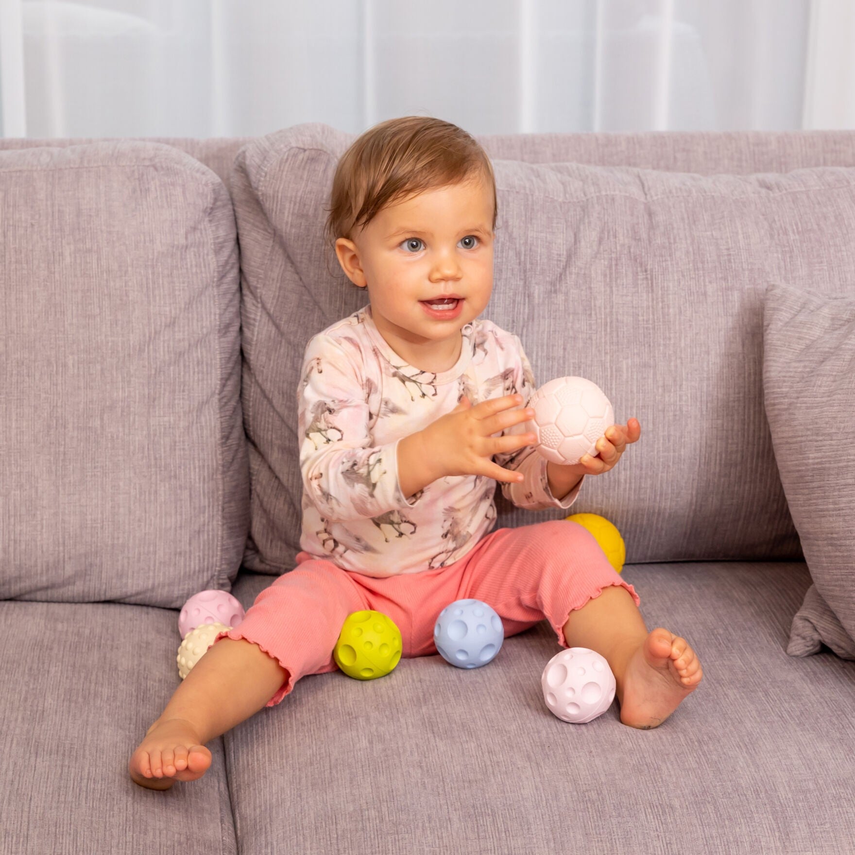 Sensory Balls Set 7 pcs for Babies