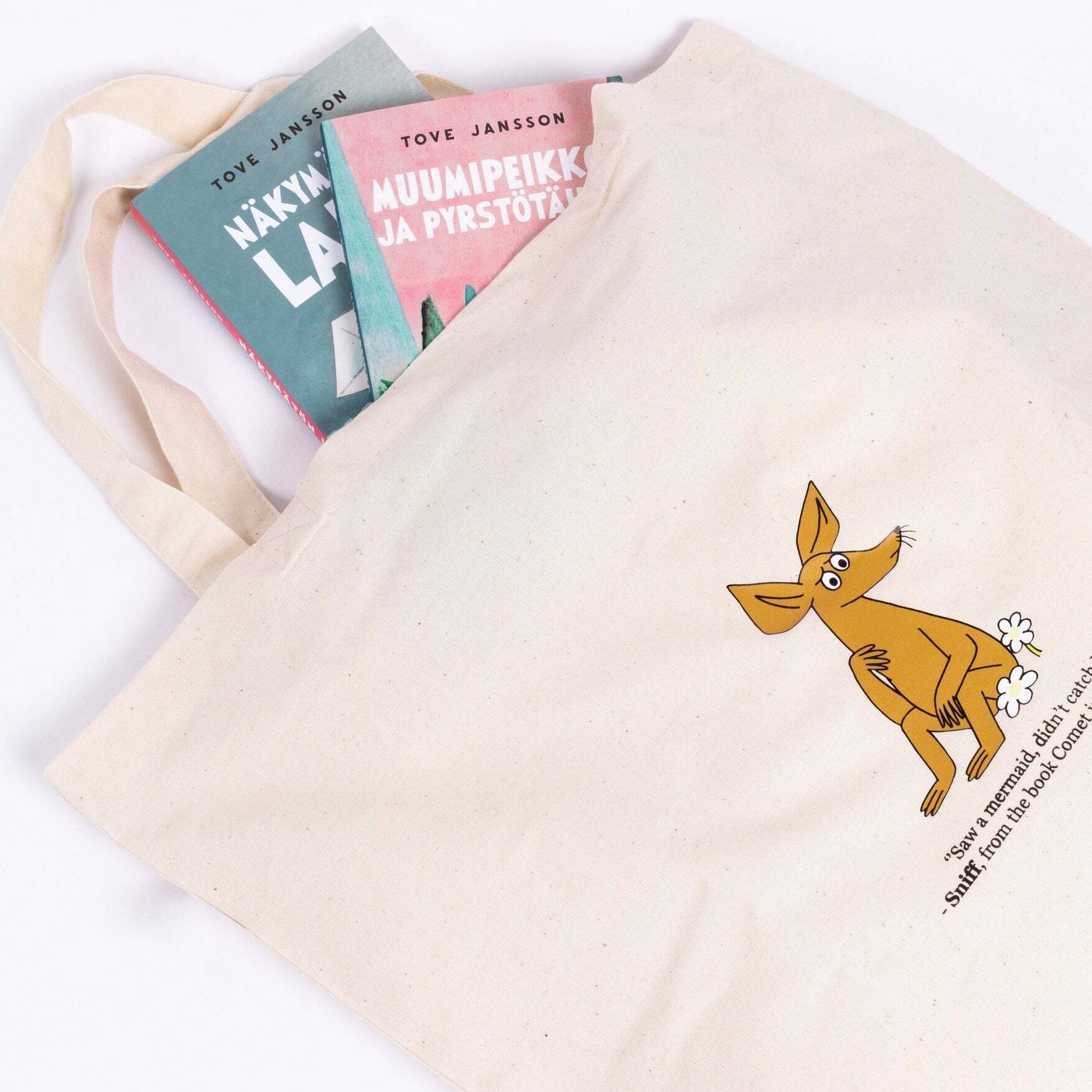 Sniff Tote Bag - Beige