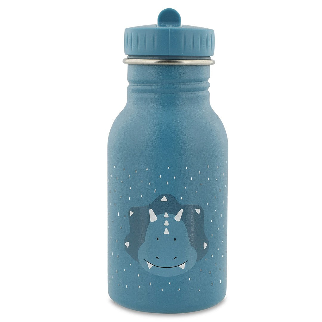 Mr. Triceratops -kuvioitu lasten juomapullo, 350 ml, sininen – Trixie Baby