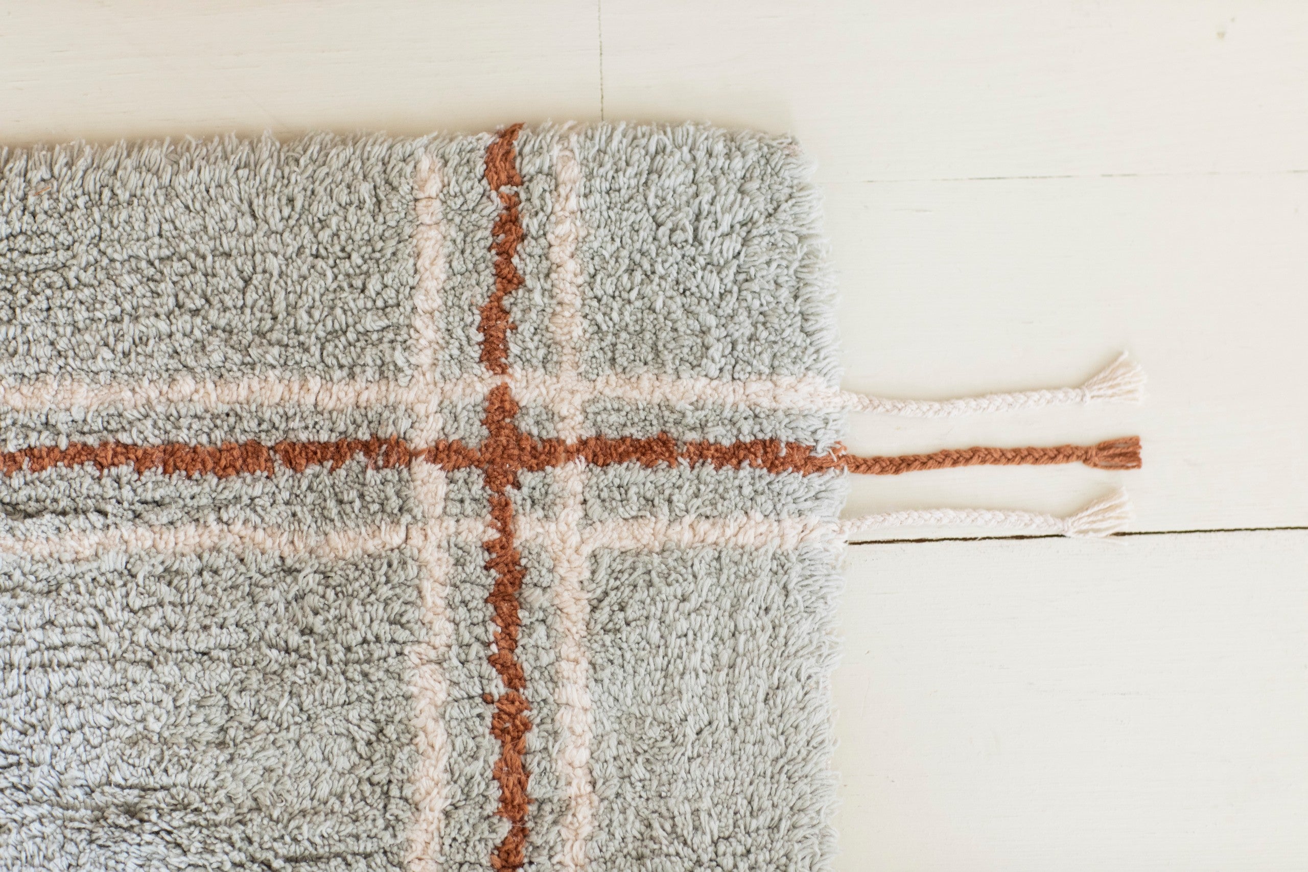 Washable Rug Cuisine Blue Sage, 90x130 cm
