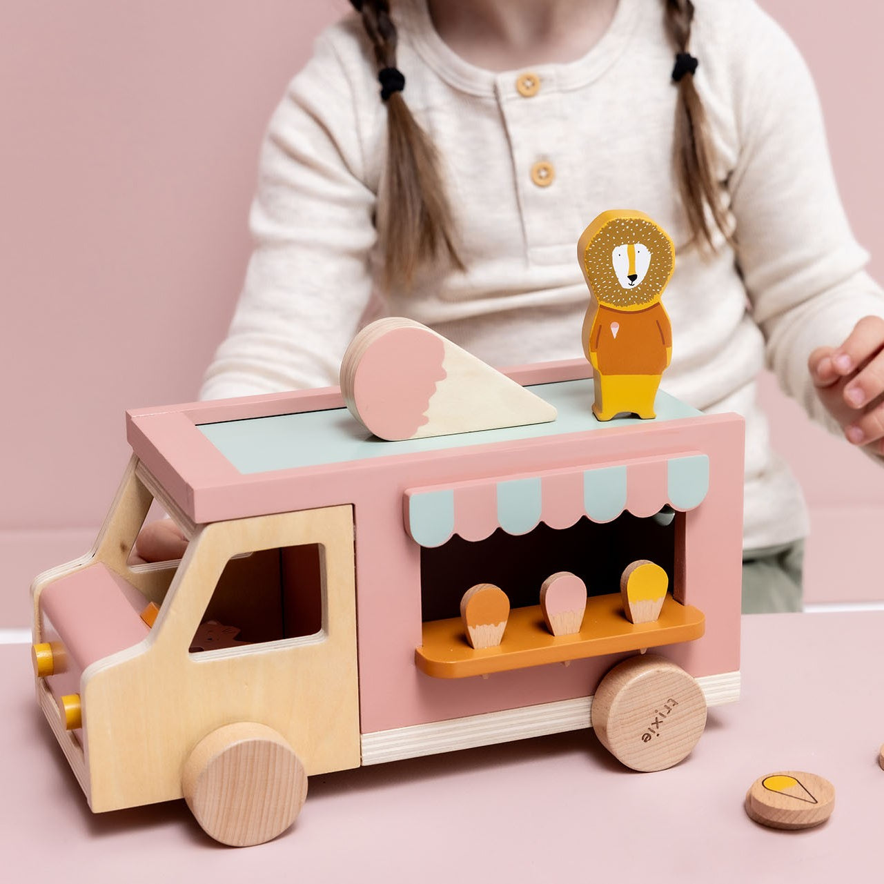 Wooden Ice Cream Truck