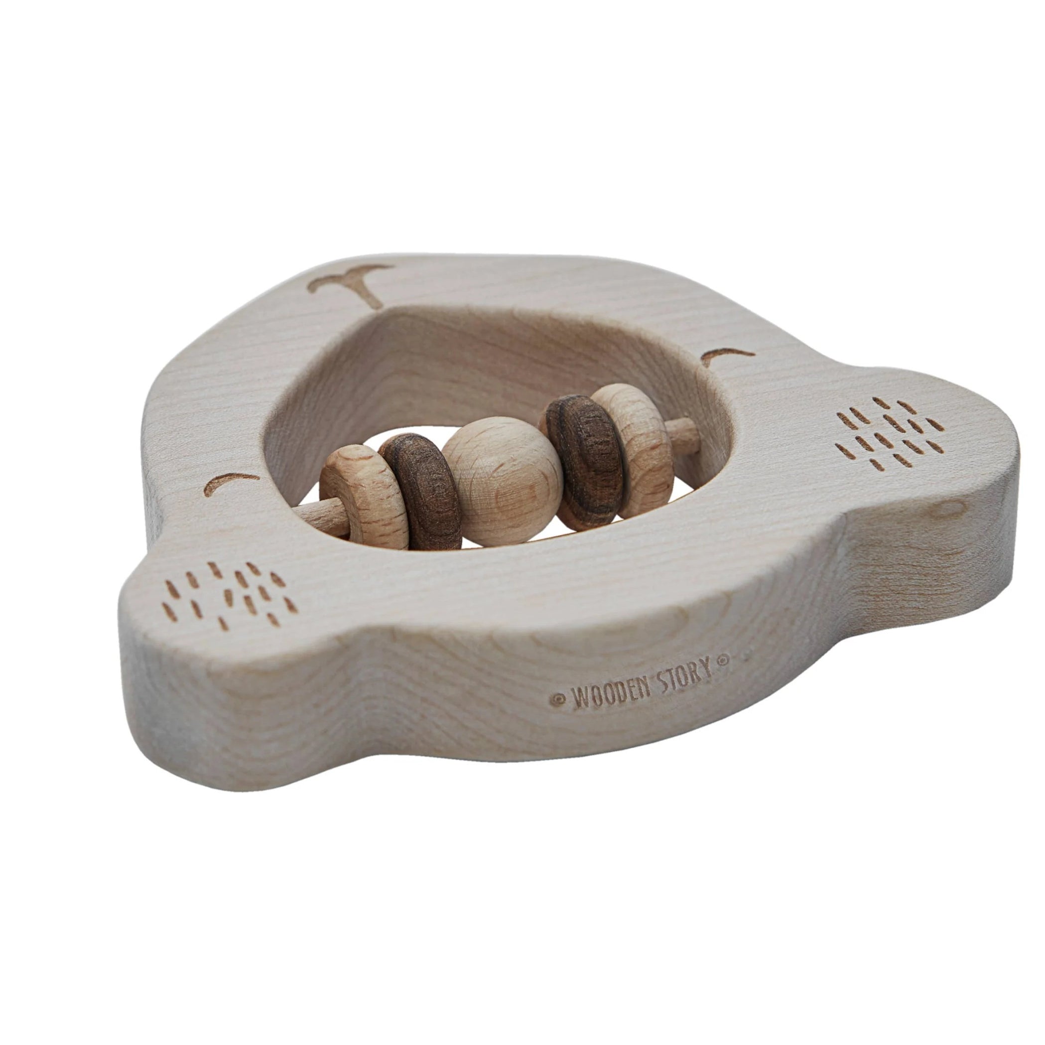 Wooden Rattle - Koala