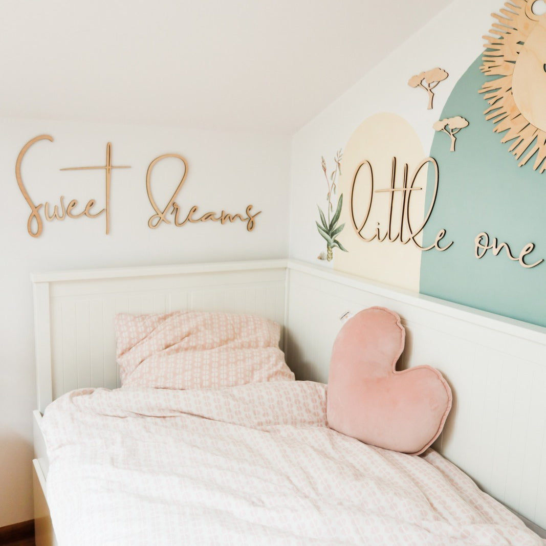 Wooden Wall Sign - Sweet Dreams Little One