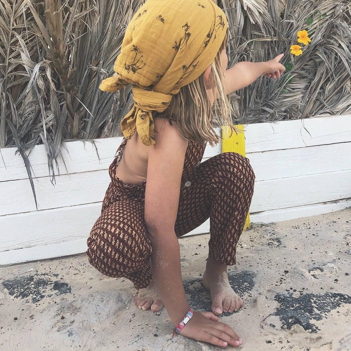 Harsoliina vauvalle - Bambi, 110 x 110 cm