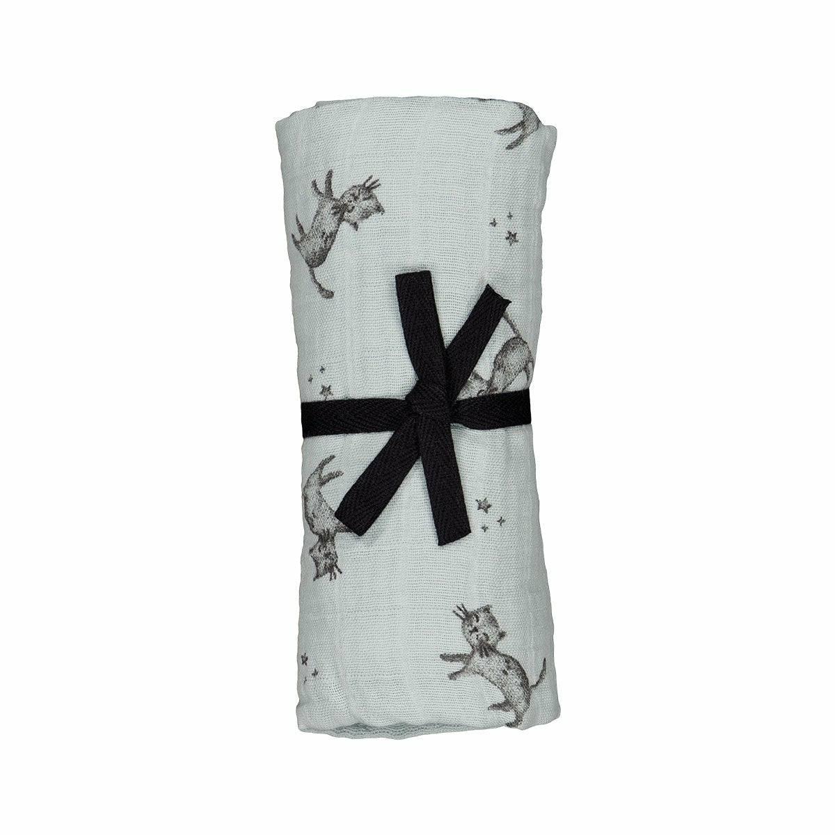 Harsoliina vauvalle - Vaaleansininen, 110 x 110 cm - Decora House