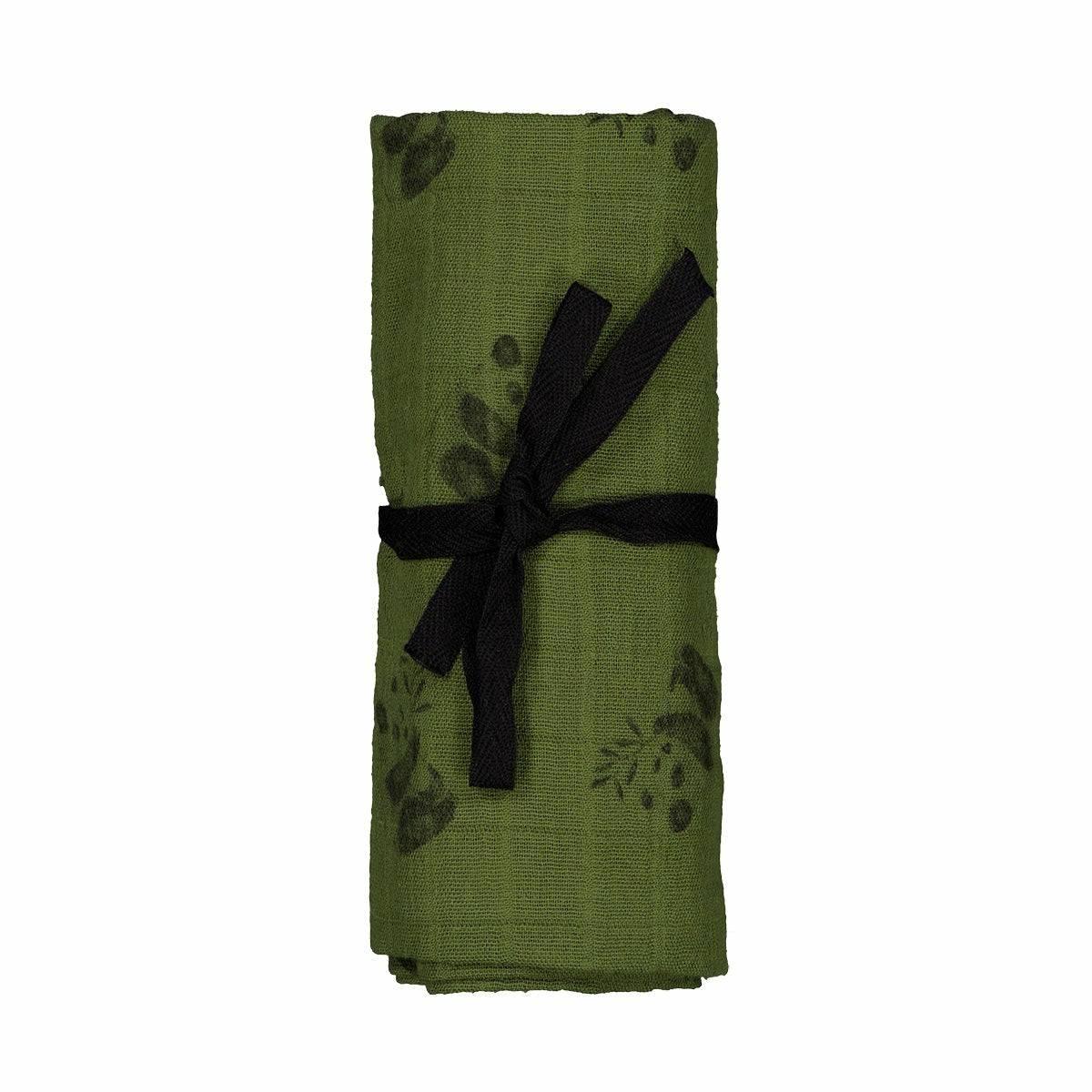 Harsoliina vauvalle - 70 x 70 cm, khakin vihreä - Decora House