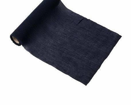 Kaitaliina musliinikangas 28 cm x 5 m - Tummansininen - Decora House