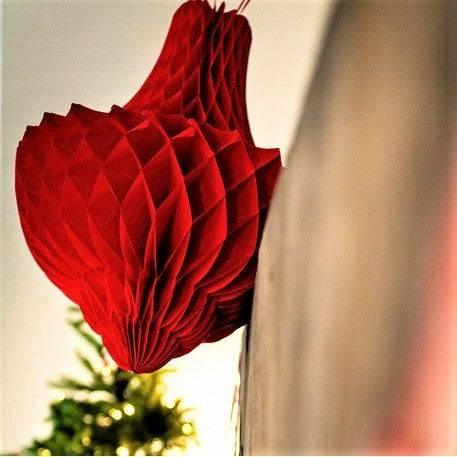 Kennopaperikoriste "Versailles", punainen - Decora House