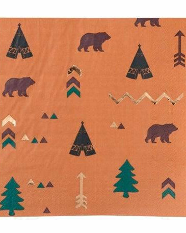 Lautasliinat "Indian Forest" 16 kpl - Decora House