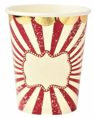 Pahvimukit "Sirkus" 8 kpl - Decora House