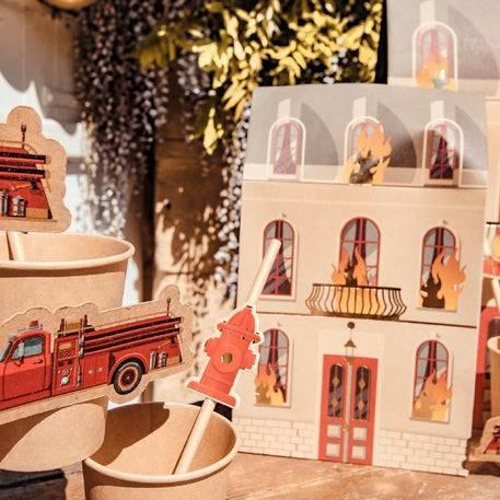 Palomies" paperipillit 12 kpl / kraft - Decora House