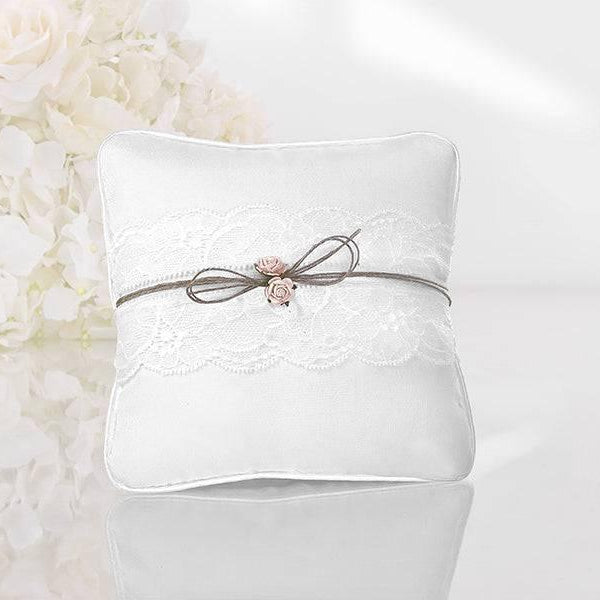 Sormustyyny "Lace and Flowers" / valkoinen - Decora House