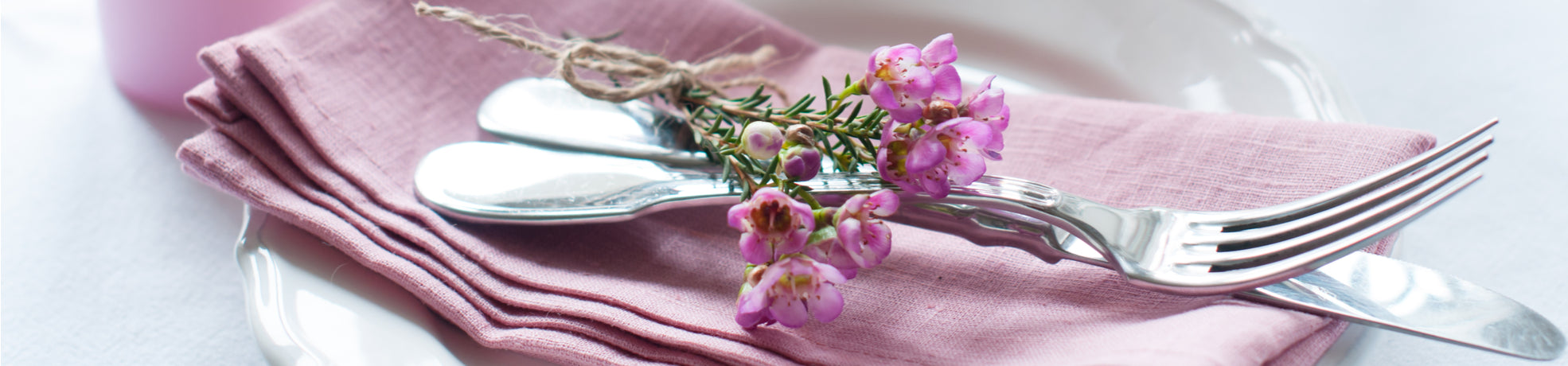 Lautasliinat ja servetit häihin