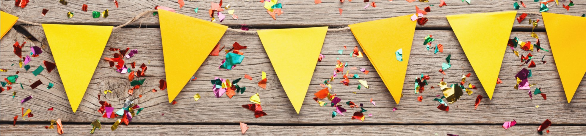 Bannerit, viirit ja koristenauhat