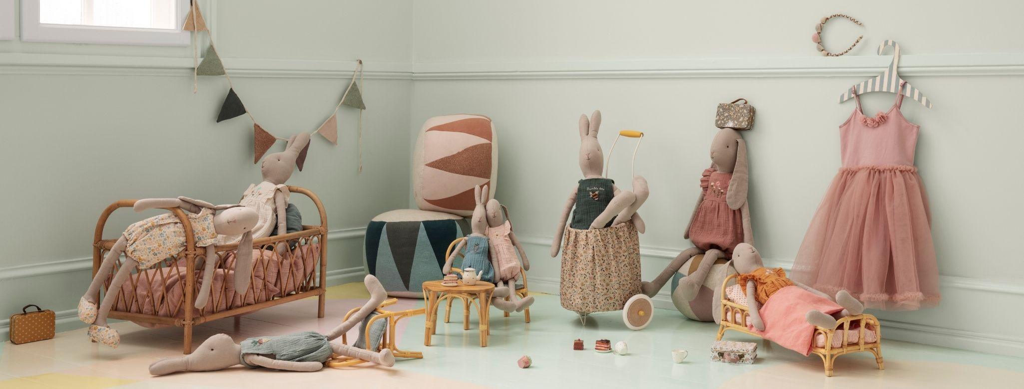 Maileg pehmolelut ja tarvikkeet