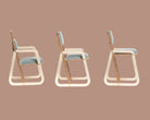 Adjustable Children Montessori Table and Chair Set Julle - Mint Green