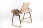 Adjustable Children Montessori Table and Chair Set Julle - Cannon Pink