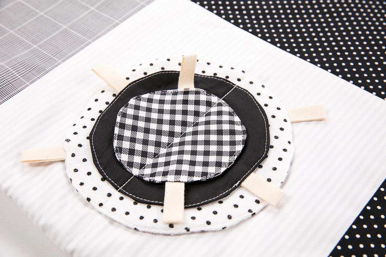 Baby Activity Mat, 100x100cm - Black and White