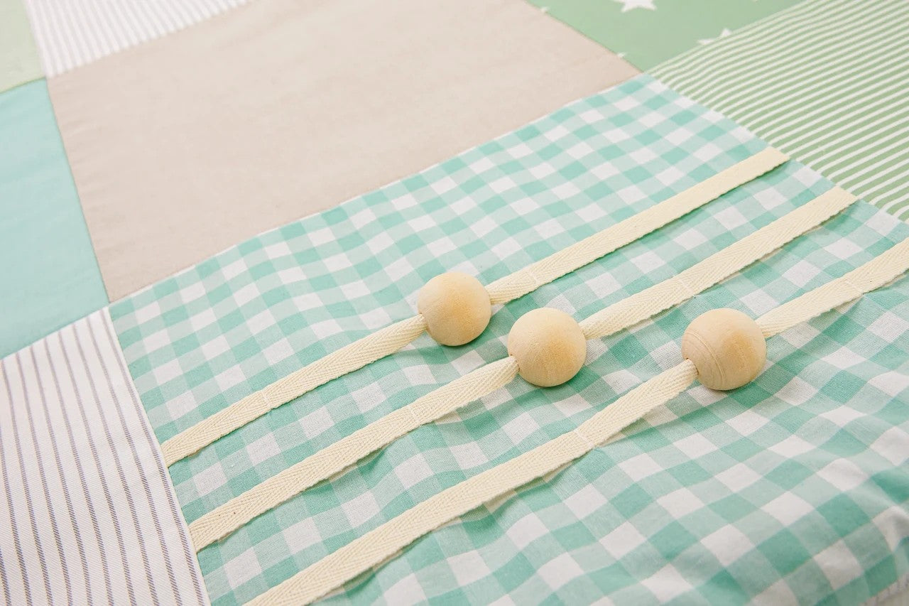 Baby Activity Mat, 100x100cm - Mint Green