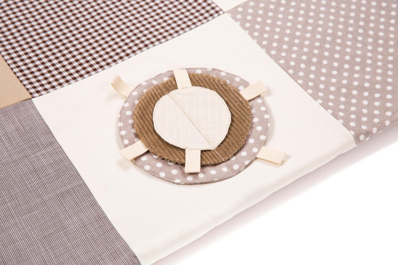 Baby Activity Mat, 120x120cm - Brown