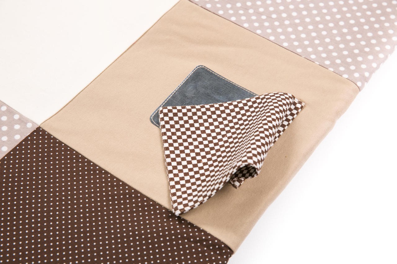 Baby Activity Mat, 120x120cm - Brown
