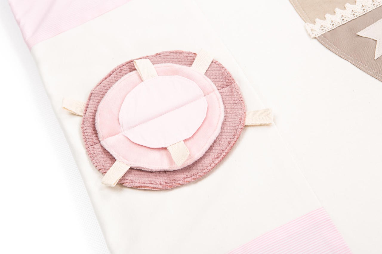 Baby Activity Mat, 120x120cm - Pink