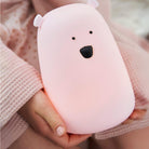 Big Bear Silicone Lamp with Remote - Pink