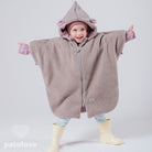 Car Poncho For Kids - Lamb Pink