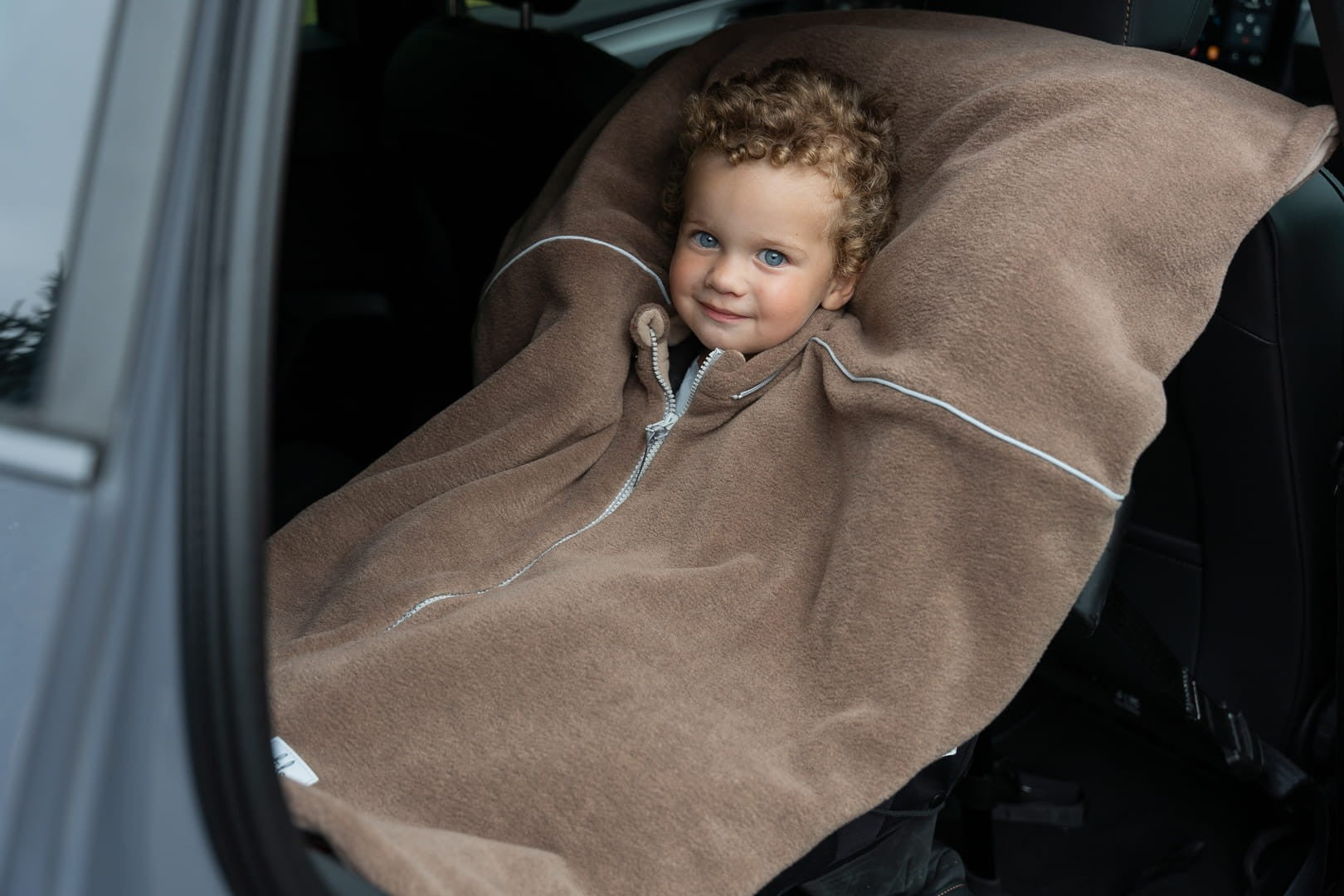 Car Poncho For Kids - Brave Bear