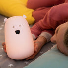 Big Bear Silicone Lamp with Remote - Pink