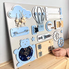 Extra small busy board with doors (30×40 cm)