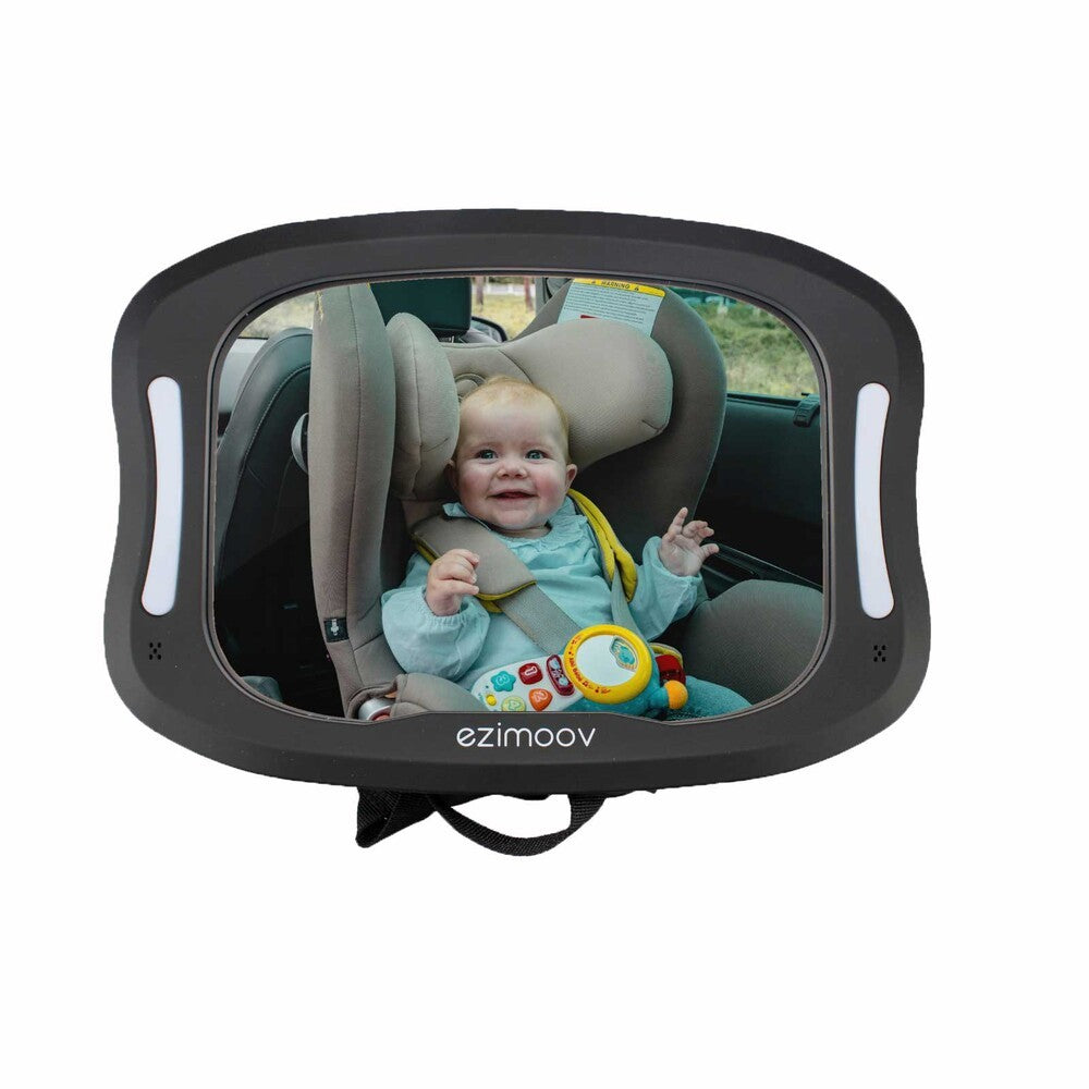 Ezimoov EZI Mirror LED vauvapeili autoon