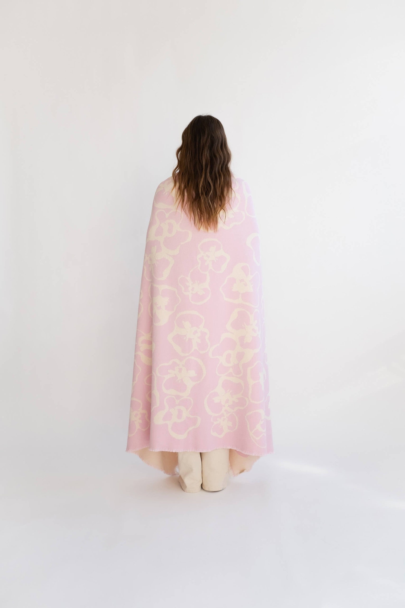 Flora cotton throw
