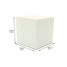 Foam Mega Cube Building Block - Ivory
