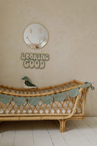 Kids Room Emoji Mirror – Child-Friendly Acrylic & Wood