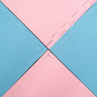 Large Foam Puzzle Mats - Baby Pink / Baby Blue